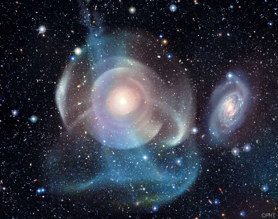  Внешние оболочки и звездные потоки галактики NGC474