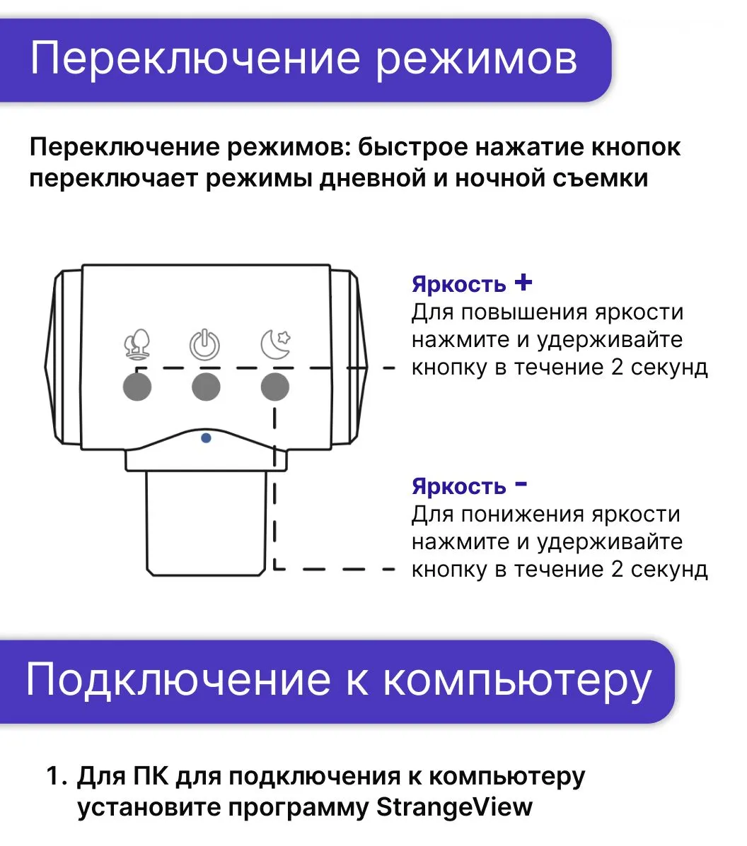 Переключение режимов